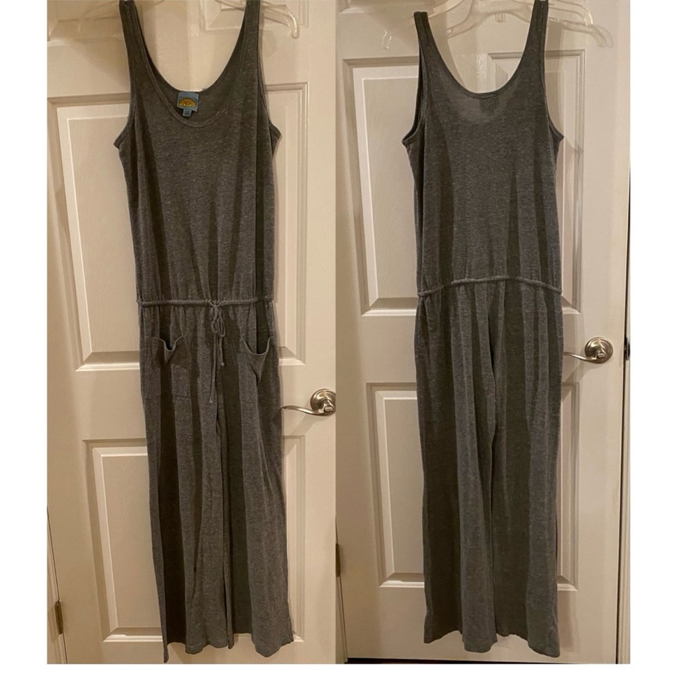 C&C California Heather Gray Small Jumpsuit